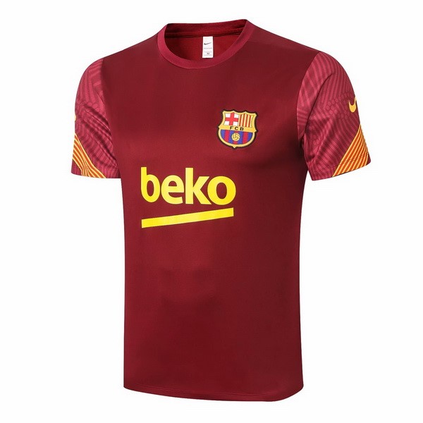 Trainingsshirt Barcelona 2020-21 Rote Gelb